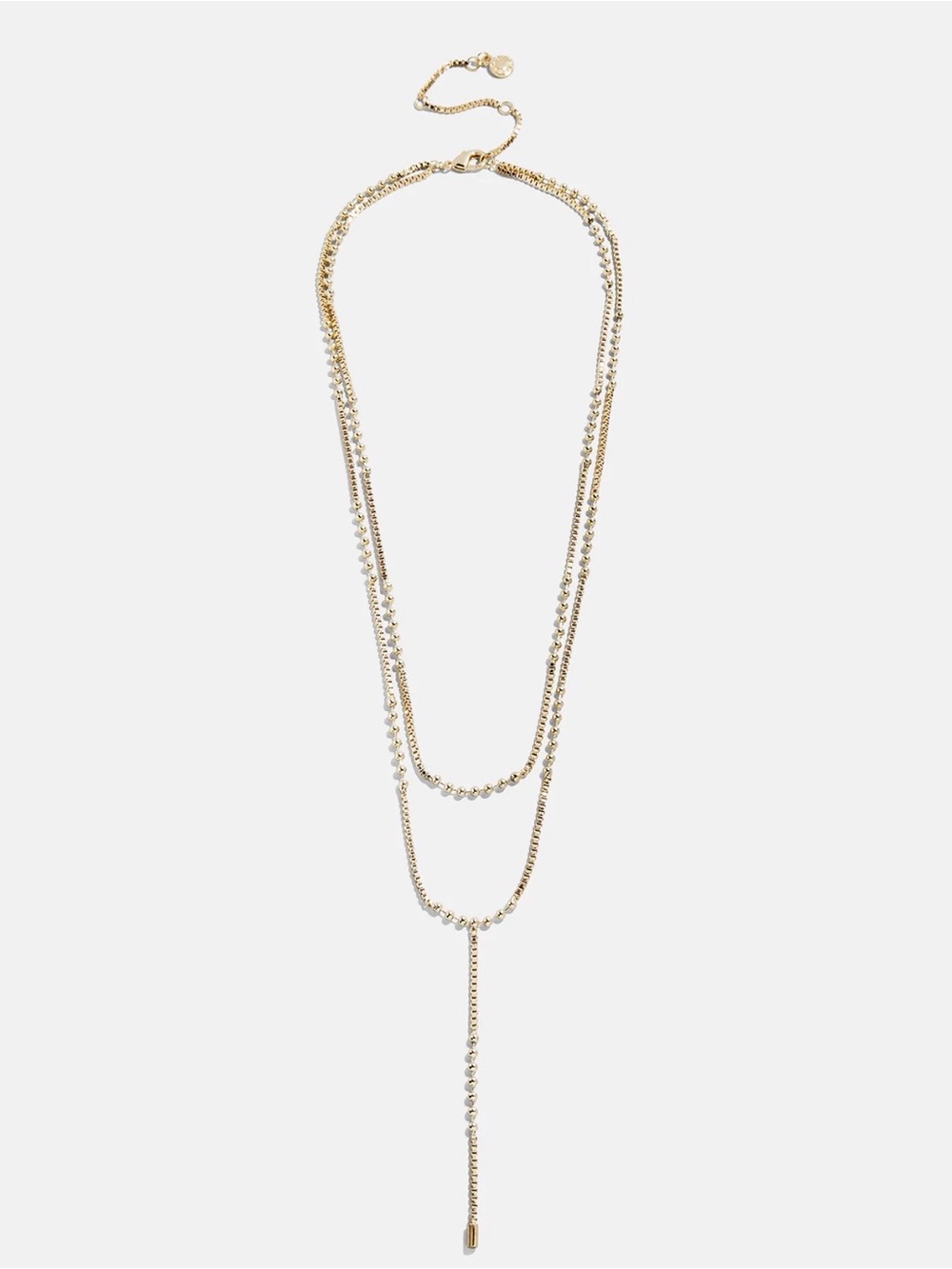 Amaya Lariat Layered Necklace